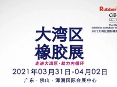 2021大灣區(qū)國際橡膠技術展覽會