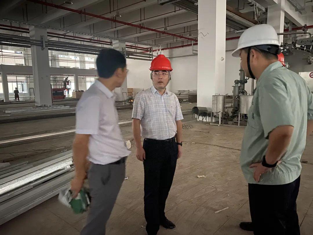 赴柯橋區(qū)實(shí)地踏勘七色彩虹印染組團(tuán)1