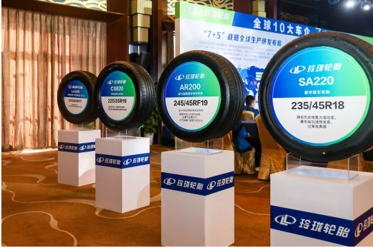 其中SPORT MASTER、GRIP MASTER C/S、AR200等高科技乘用車輪胎產(chǎn)品