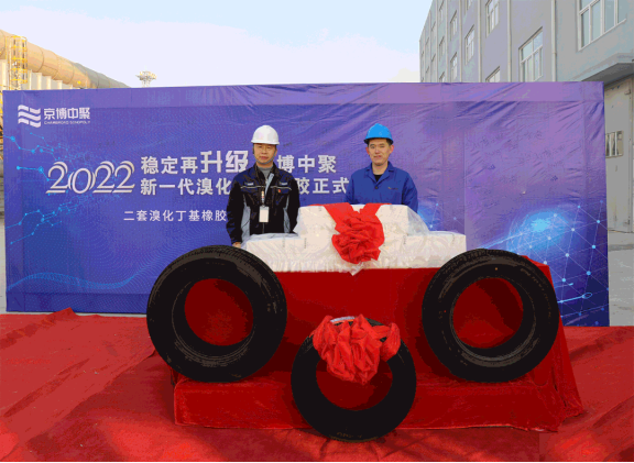 儀式上王衍金對二套溴化丁基橡膠裝置的整體項目、產品優(yōu)勢等方面進行介紹