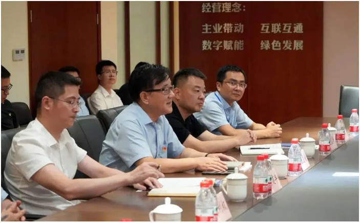 湖州市市委常委、組織部部長徐仲儀一行蒞臨大橋油漆調(diào)研工作