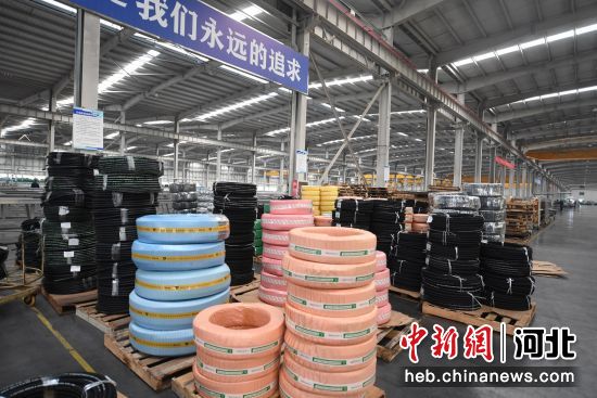 景縣一科技有限公司生產(chǎn)車間一角。 高雷 攝