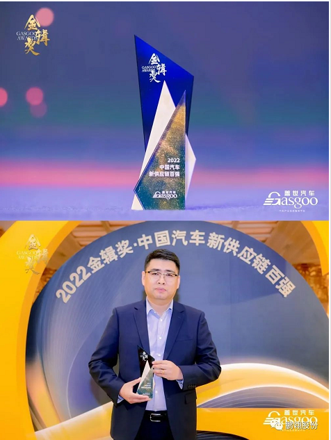 鵬翎集團(tuán)憑借在汽車熱管理領(lǐng)域的技術(shù)優(yōu)勢(shì)、成本管控、創(chuàng)新“智”造，高質(zhì)量發(fā)展，使二氧化碳空調(diào)系統(tǒng)管路總成在眾多評(píng)審項(xiàng)目中脫穎而出，獲得市場(chǎng)客戶、專家評(píng)審的一致認(rèn)可，并成功獲獎(jiǎng)。