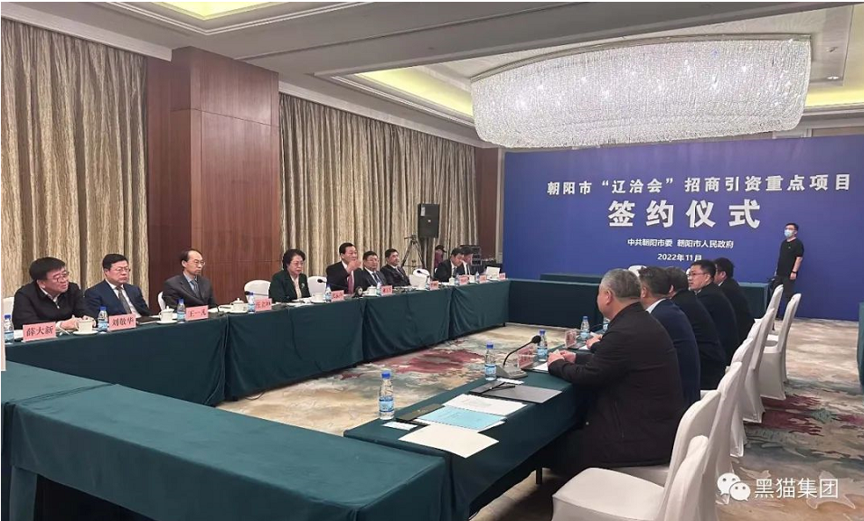 王耀一行應(yīng)邀參加朝陽市委、市政府在沈陽市舉辦的“朝陽市‘遼洽會’招商引資重點項目座談會”。得到了朝陽市委書記、市人大常委會主任張淑萍，市委副書記、市長謝衛(wèi)東熱情接待。雙方就進(jìn)一步深化合作進(jìn)行了交流。