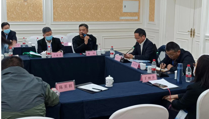 中昊黑元化工研究設(shè)計院有限公司院長王家貴、山東聯(lián)科新材料有限公司執(zhí)行董事陳有根，分階段主持了此次會議。