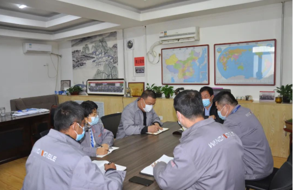 “疫情要防住，發(fā)展要安全”萬達(dá)電纜公司組織召開疫情防控專題會(huì)