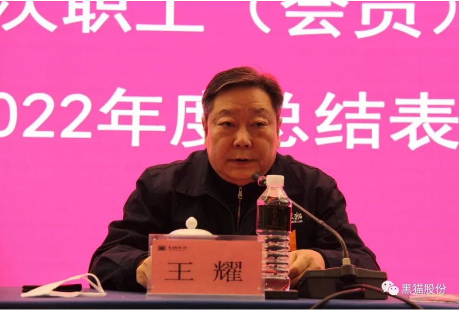 黑貓集團(tuán)黨委書記、董事局主席王耀