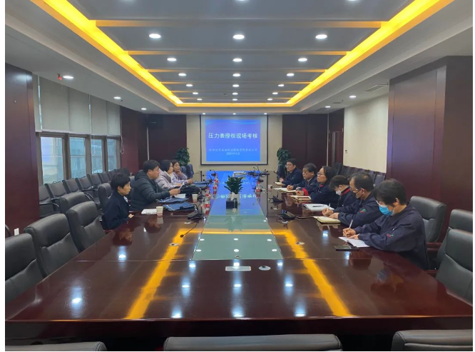 咸陽市市場監(jiān)督管理局組織對西橡公司進(jìn)行壓力表授權(quán)現(xiàn)場考核 咸陽市市場監(jiān)督管理局組織對西橡公司進(jìn)行壓力表授權(quán)現(xiàn)場考核