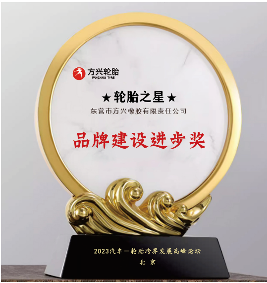 方興橡膠榮獲“品牌建設(shè)進(jìn)步獎(jiǎng)”，以卓越品質(zhì)鑄就輝煌品牌