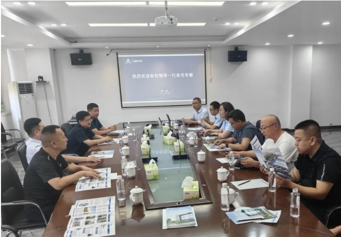 招商局局長(zhǎng)帶隊(duì)考察廢輪胎利用項(xiàng)目，推動(dòng)循環(huán)經(jīng)濟(jì)發(fā)展