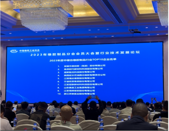 2023年橡膠制品分會(huì)會(huì)員大會(huì)暨行業(yè)技術(shù)發(fā)展論壇的成功舉辦將促進(jìn)行業(yè)內(nèi)外的合作交流，助力橡膠制品行業(yè)在新時(shí)代展開新的征程。