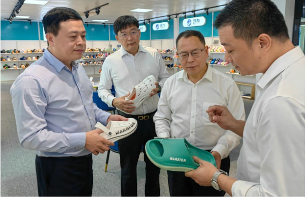 王占杰理事長(zhǎng)對(duì)思迪嘉鞋業(yè)取得的成績(jī)表示高度肯定。他通過(guò)此次調(diào)研走訪，充分感受到塑料鞋產(chǎn)品的多樣性和企業(yè)的創(chuàng)新力。他表示對(duì)塑料鞋企業(yè)的不斷進(jìn)步充滿信心，堅(jiān)信該行業(yè)將在可持續(xù)高質(zhì)量發(fā)展的道路上穩(wěn)步前行。