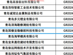 國橡宜穩(wěn)橡膠科技喜獲高新技術(shù)企業(yè)資質(zhì)